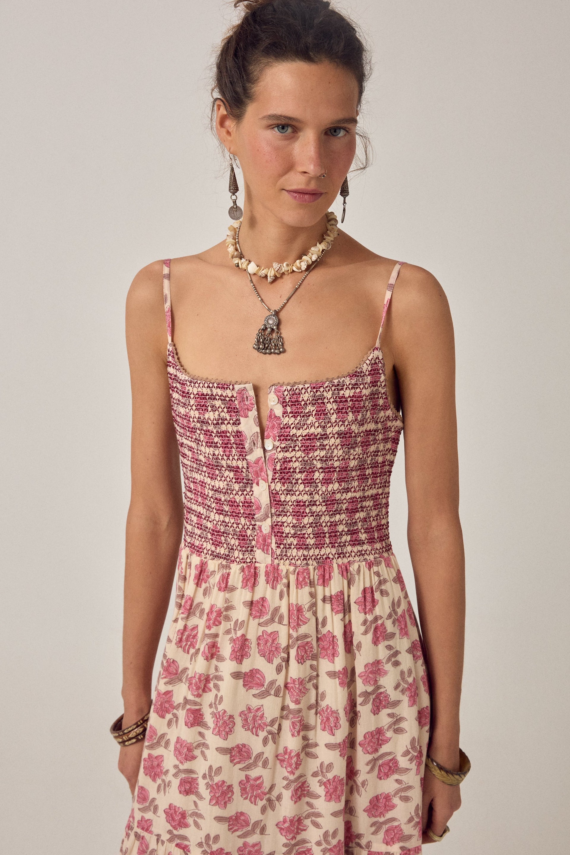 plain red dress The Red Boat Neck High Waisted Mini Dress