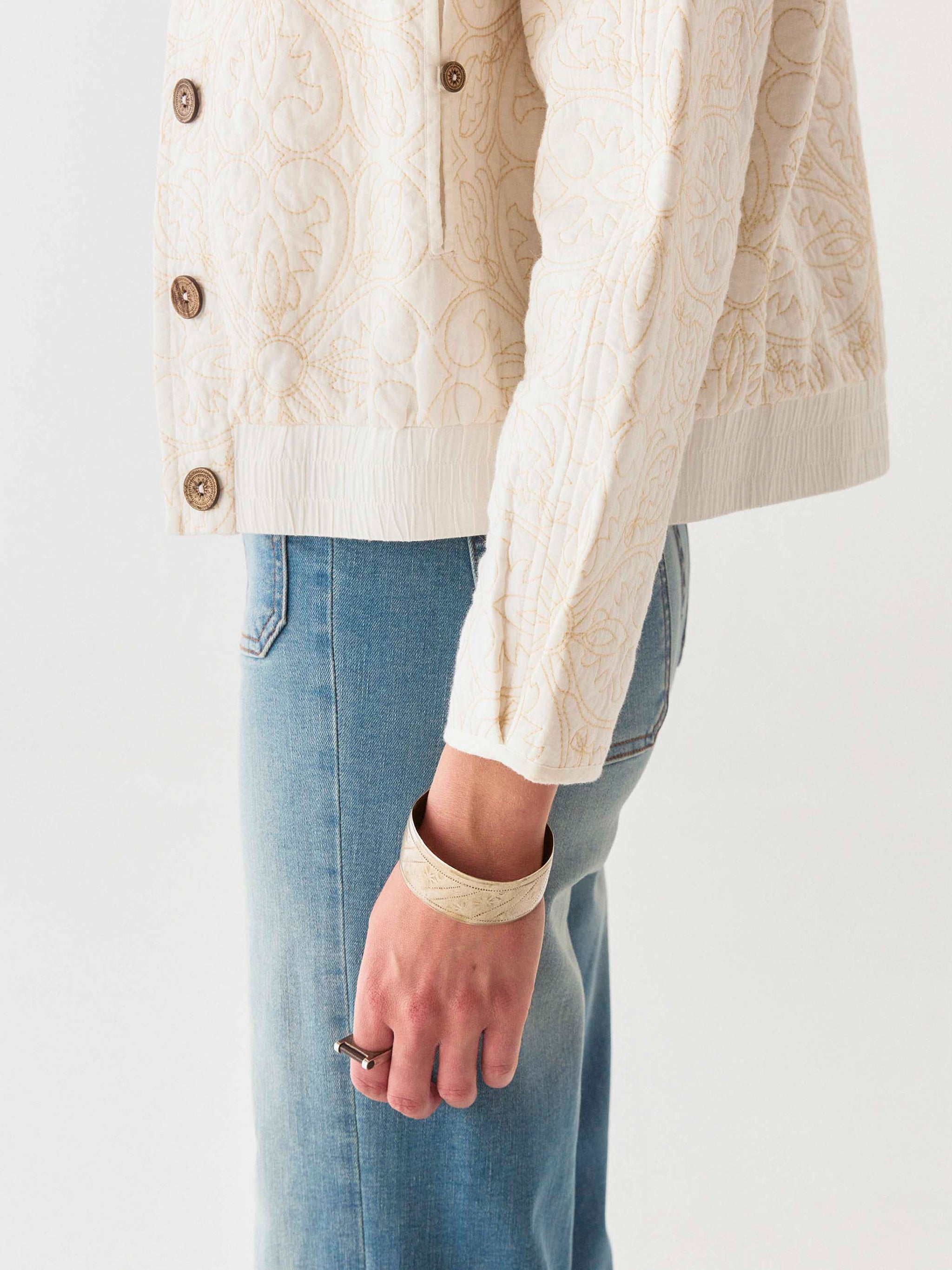 Boticcelli Jacket - Tesela Ivory – Maison Hotel