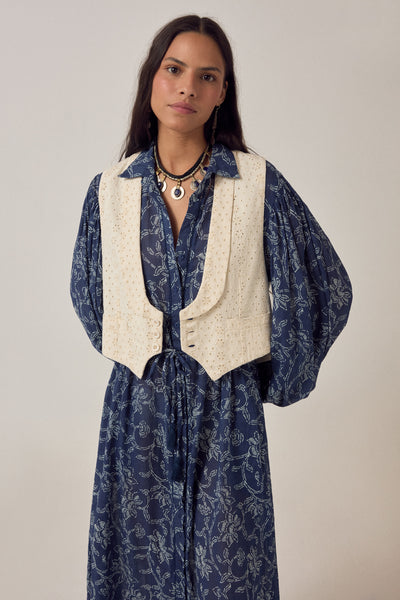トップス MAISON HOTEL MERCELIN VEST Florence Vest – Maison Hotel