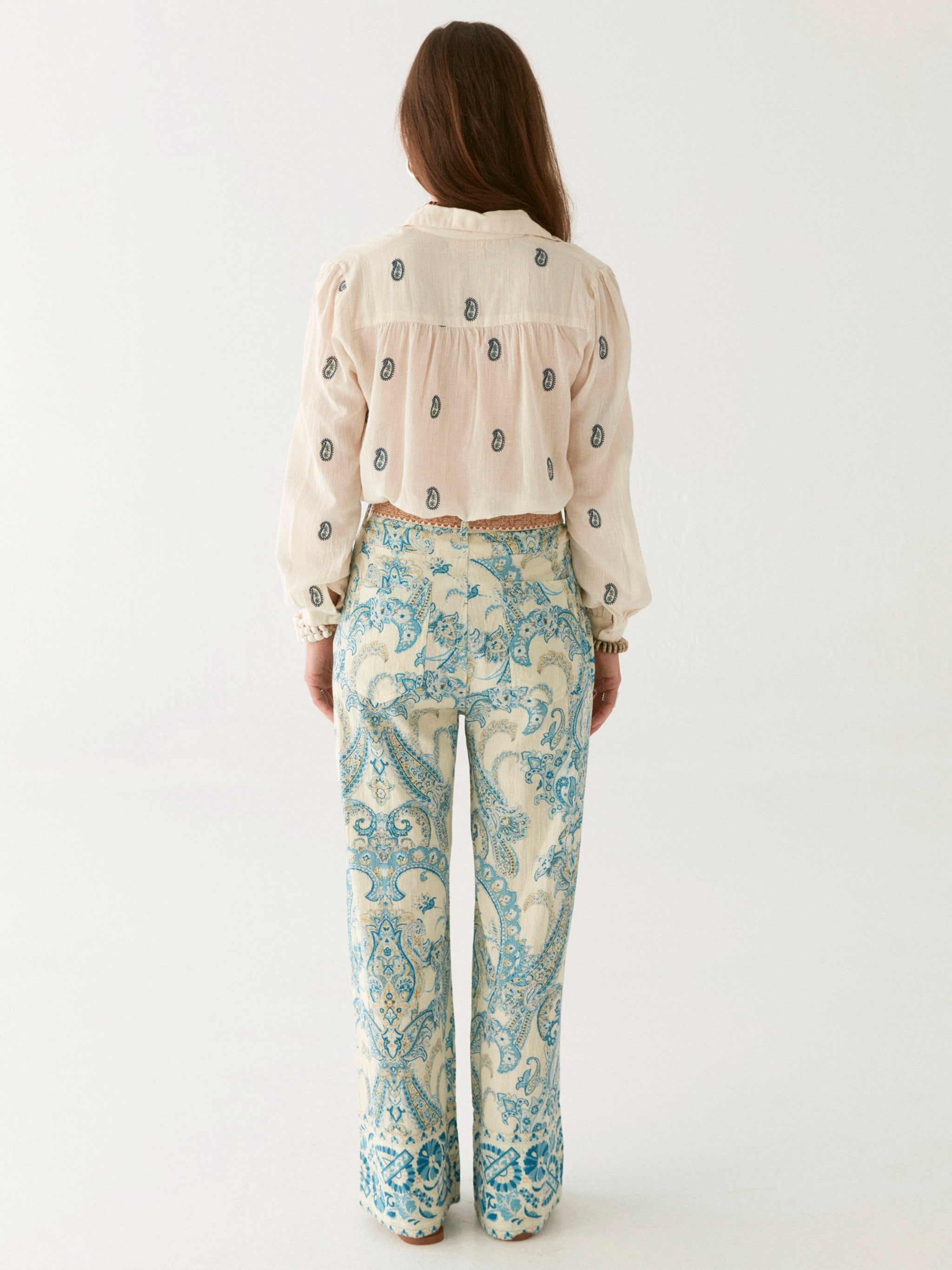 Lolo Pant - Blue Breeze – Maison Hotel Lolo Pant - Blue Breeze – Maison Hotel