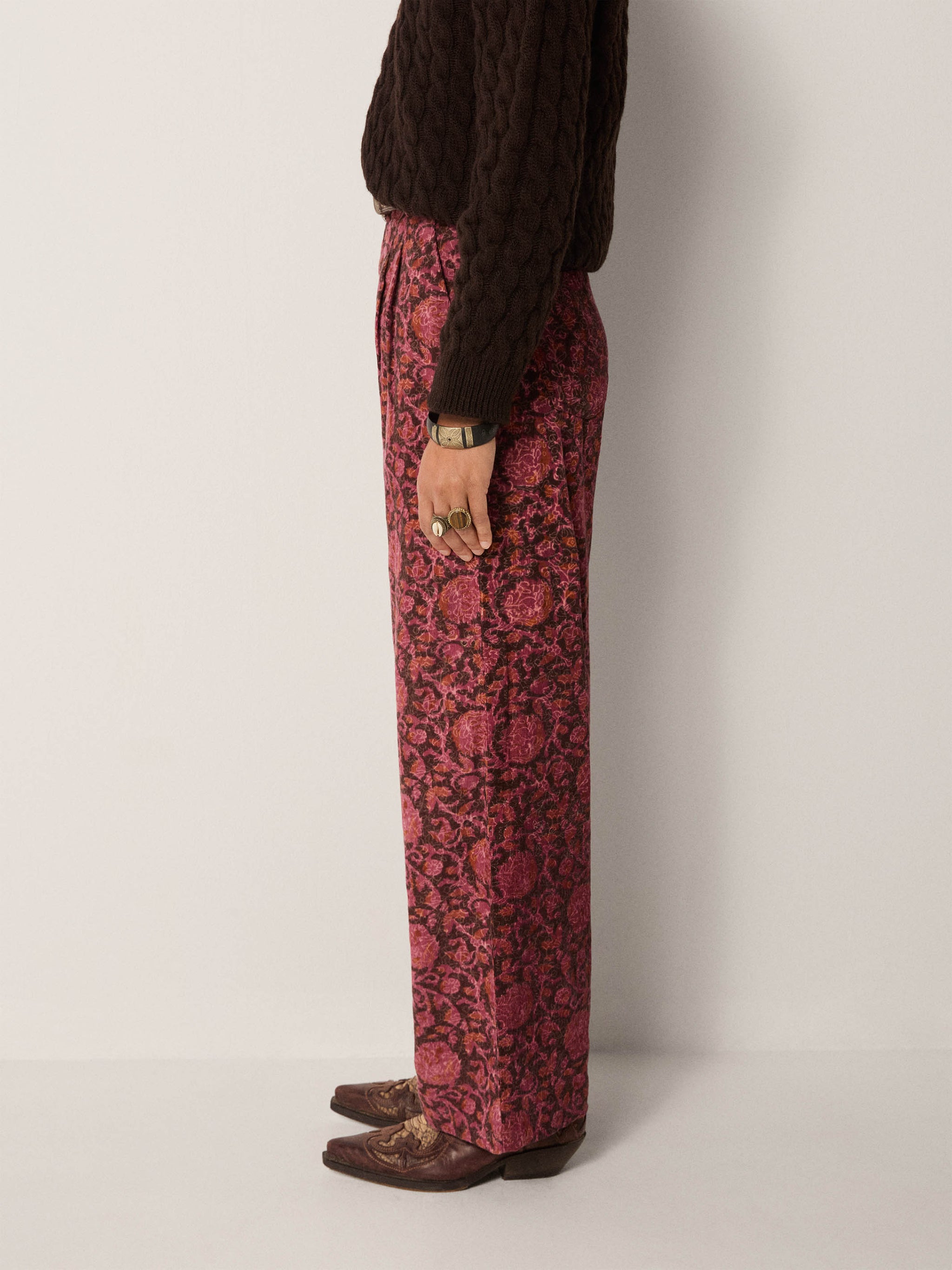 ルームウェア・パジャマ house on the hill parent pants flower ルームウェア・パジャマ house on the hill Parent pants(Flower