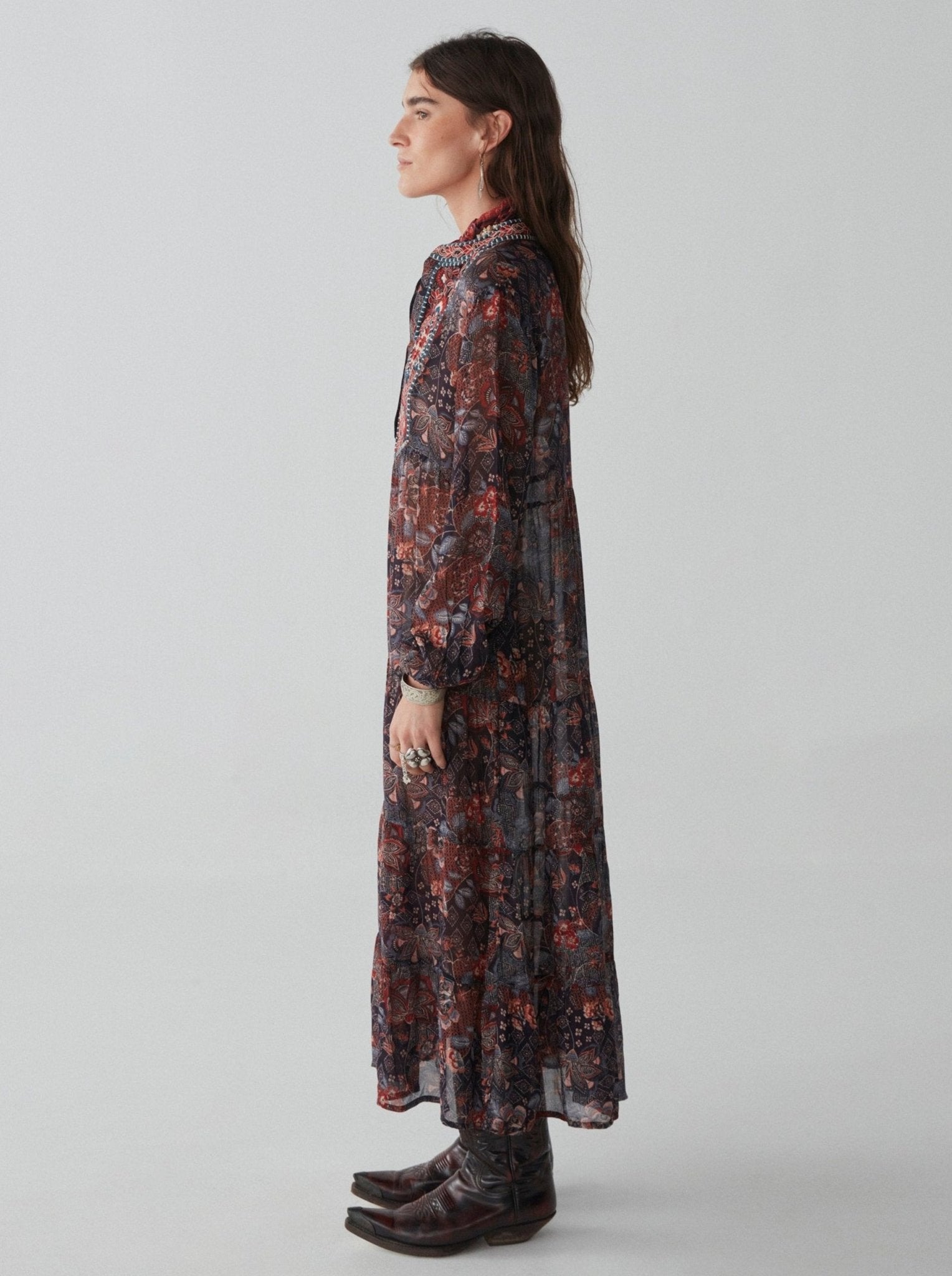 Adriana Dress - Jawaian Sunset - Maison Hotel