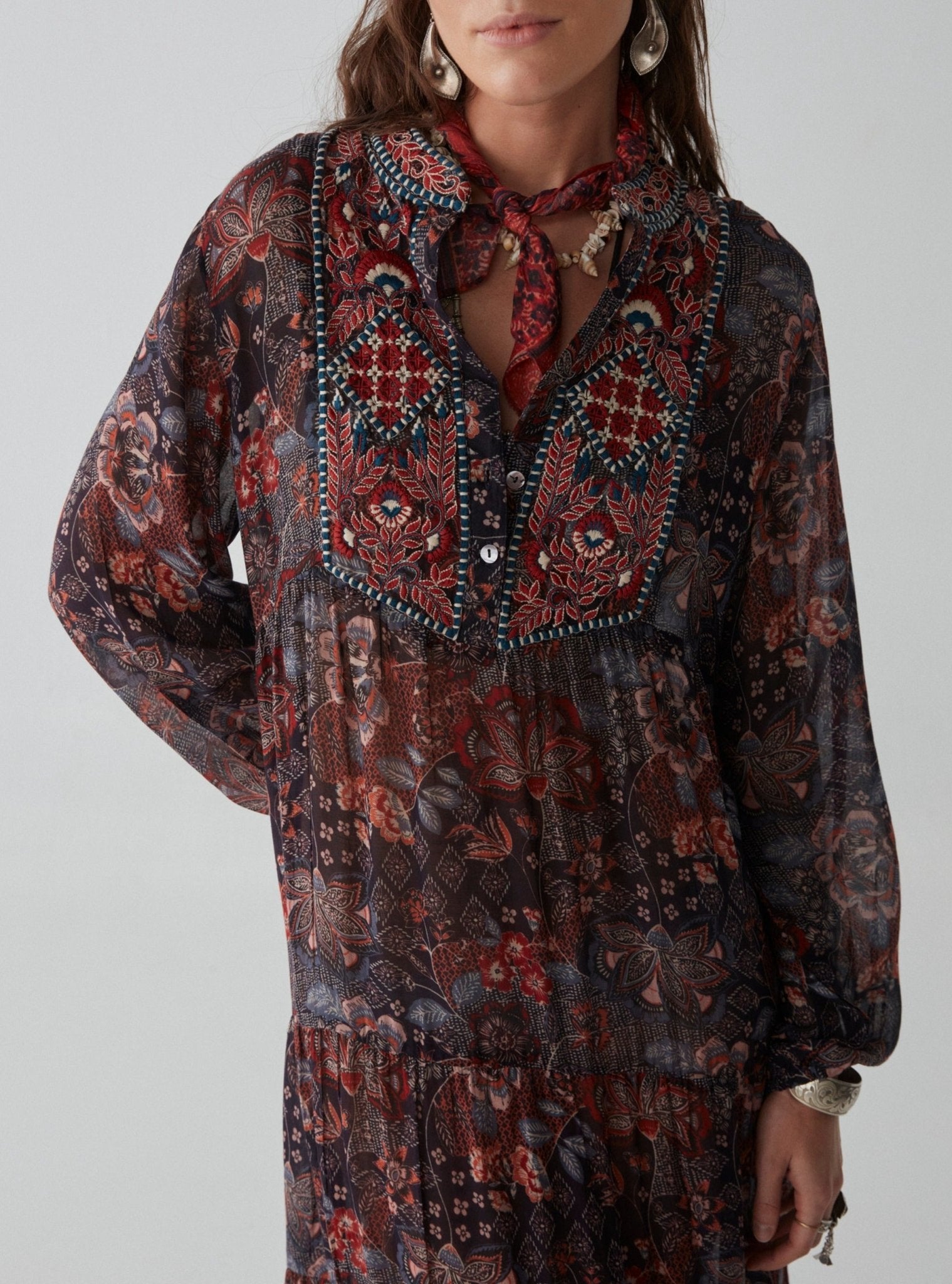 Adriana Dress - Jawaian Sunset - Maison Hotel