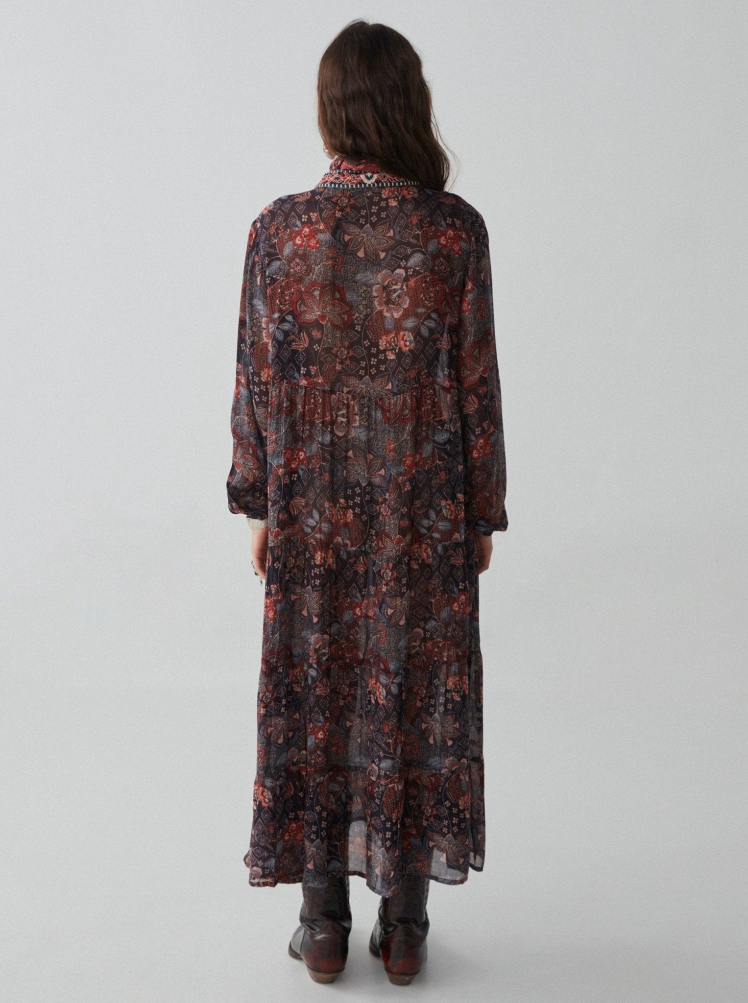 Adriana Dress - Jawaian Sunset - Maison Hotel