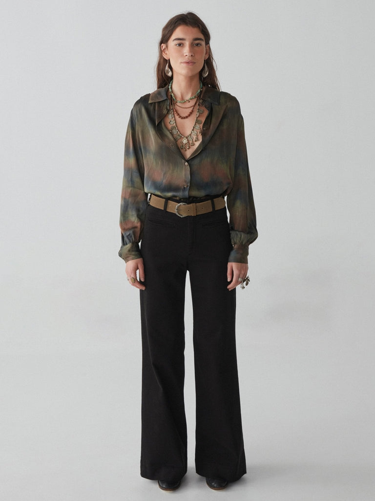 Aksel Blouse - Bright Sky - Maison Hotel
