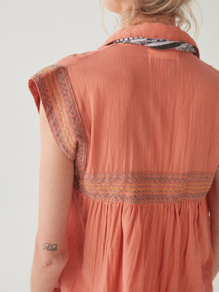 Alicia Blouse - Ischia Rust - Maison Hotel