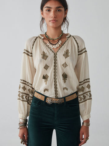 Audrey Blouse - Celo Finito - Maison Hotel