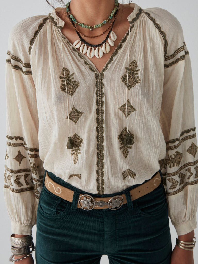 Audrey Blouse - Celo Finito - Maison Hotel
