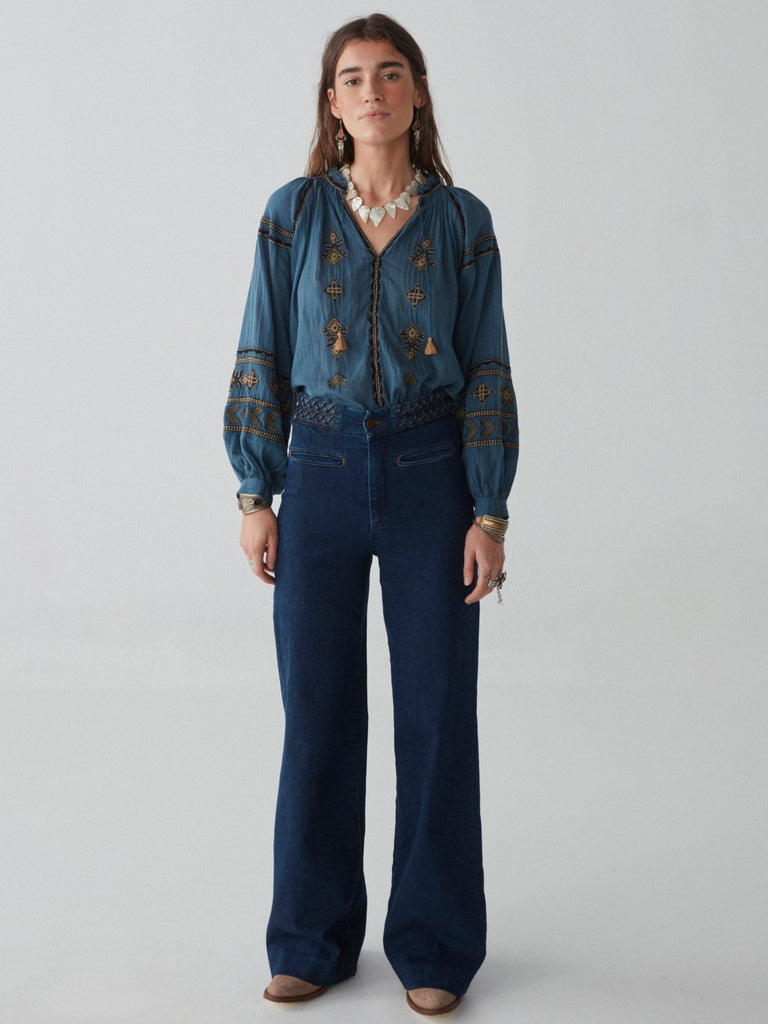 Audrey Blouse - Dipinto Di Blu - Maison Hotel