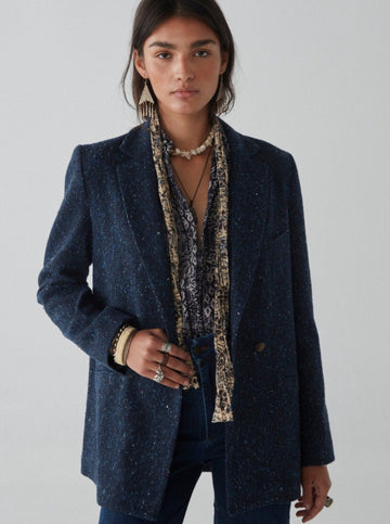 Azalea Blazer - Misty Blue - Maison Hotel