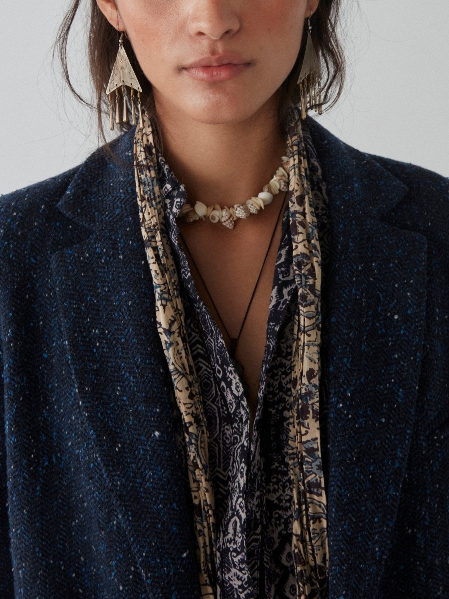 Azalea Blazer - Misty Blue - Maison Hotel