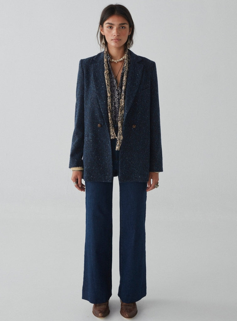 Azalea Blazer - Misty Blue - Maison Hotel