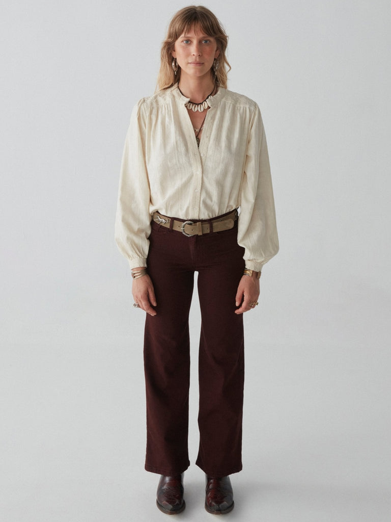 Beth Blouse - Damusi Shell - Maison Hotel