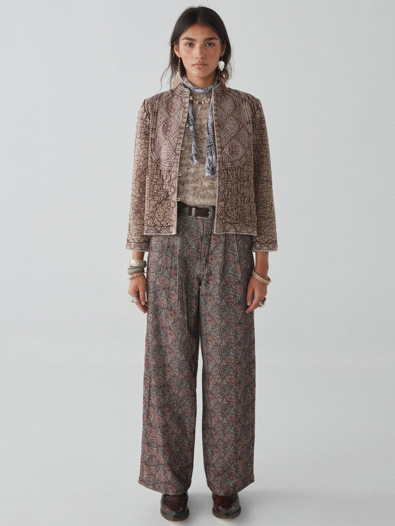 Camilla Jacket - Amritsar Sangria - Maison Hotel