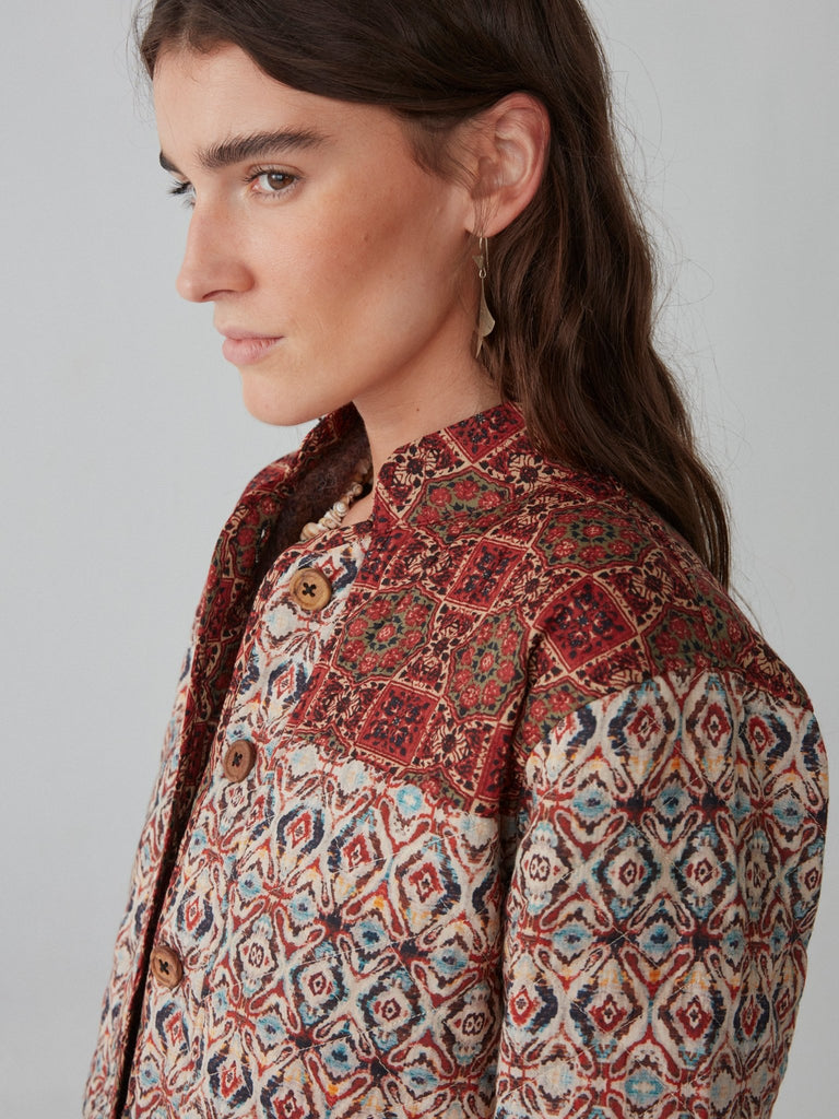 Candice Jacket - Vanilla Ice - Maison Hotel