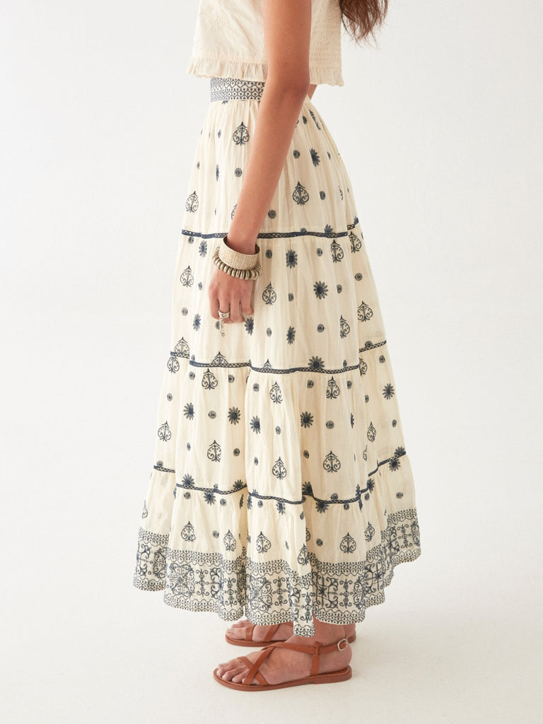 Charlotte Skirt - Off White - Maison Hotel