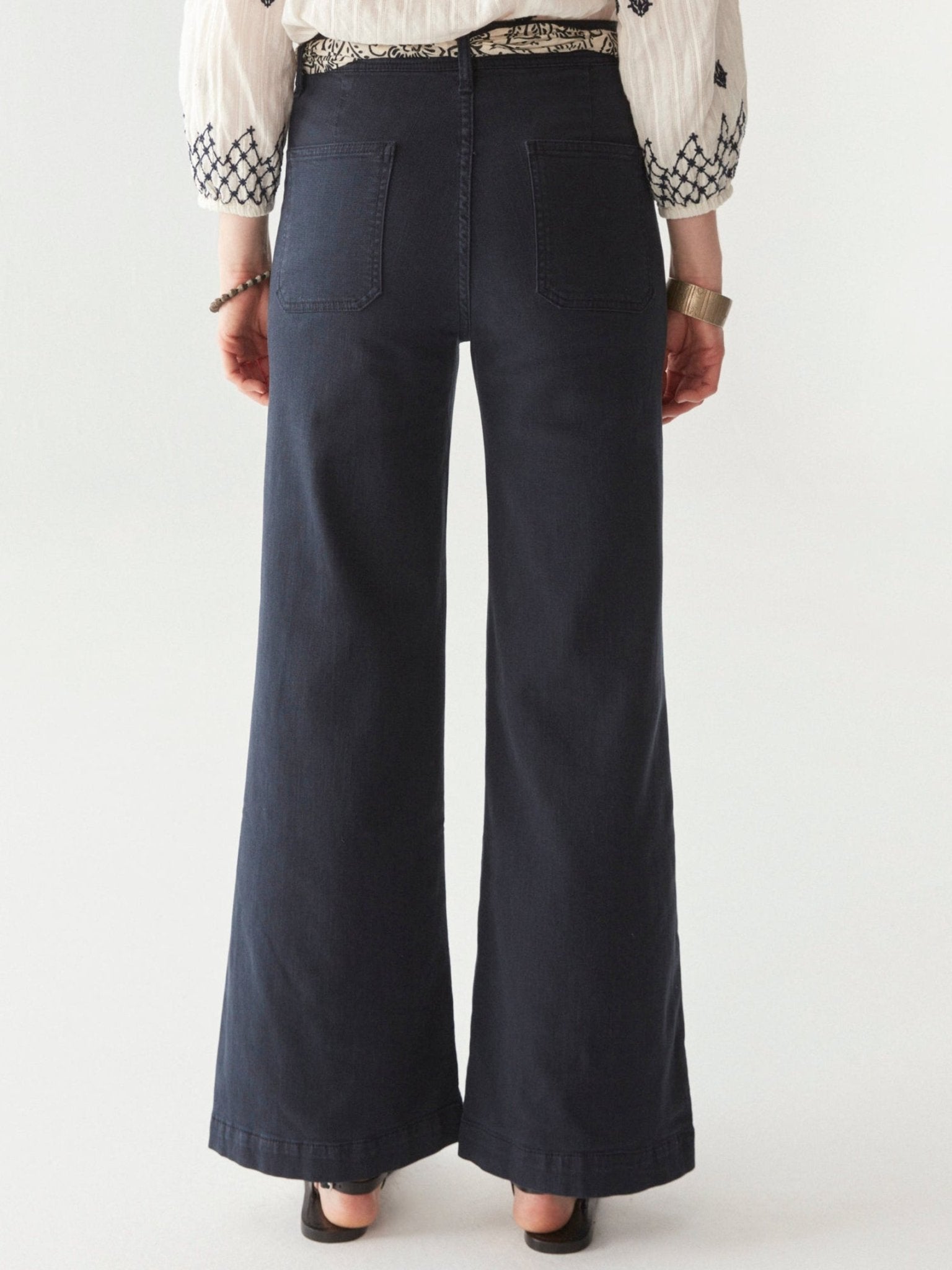 Edna Pant - Navy - Maison Hotel