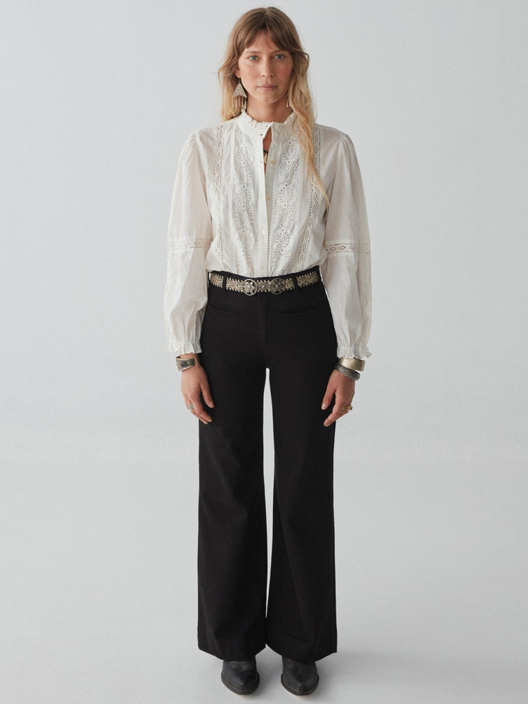 Emanuelle Blouse - Panna Cotta - Maison Hotel