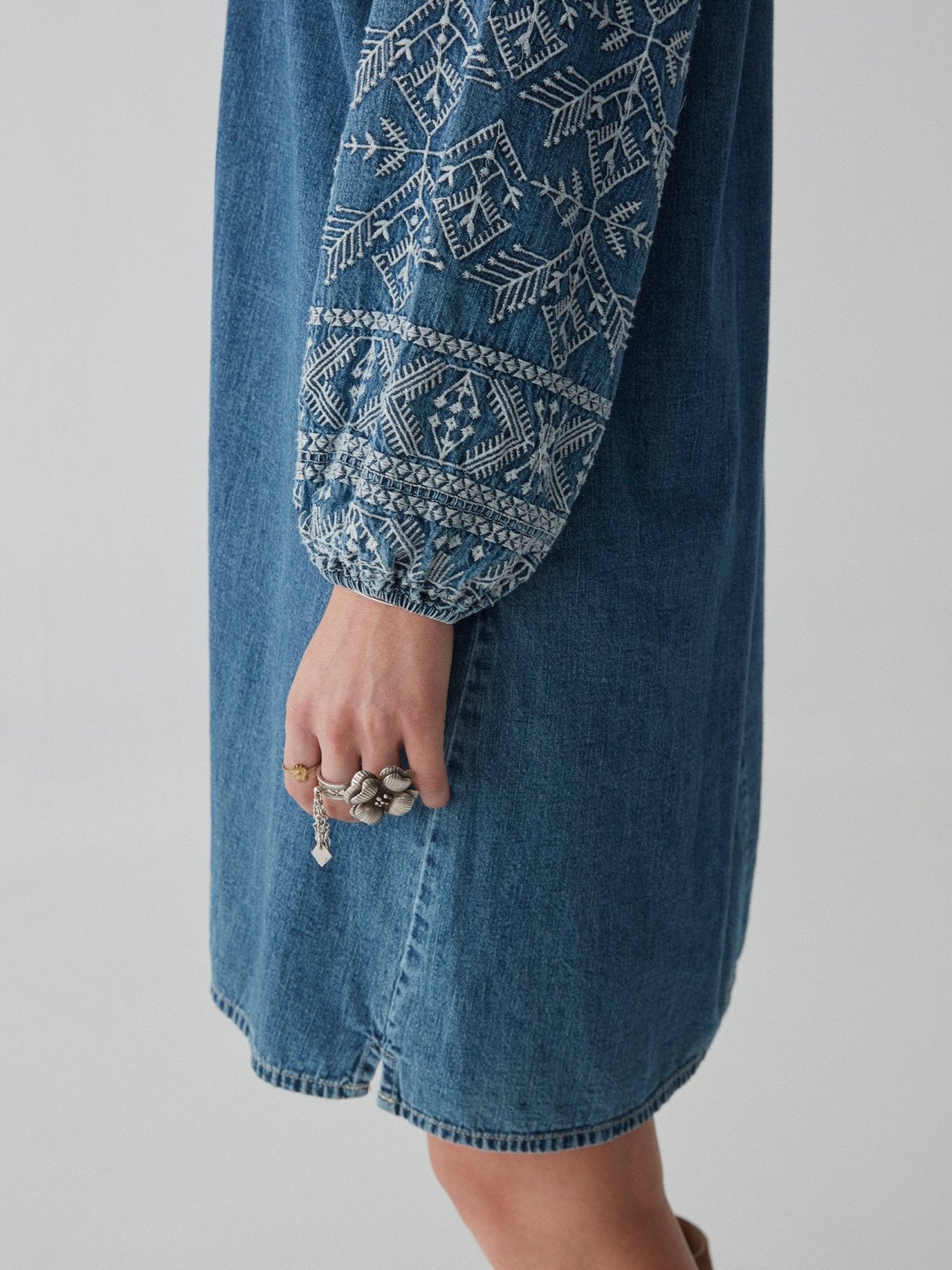 Emma Dress - Denim Romance - Maison Hotel