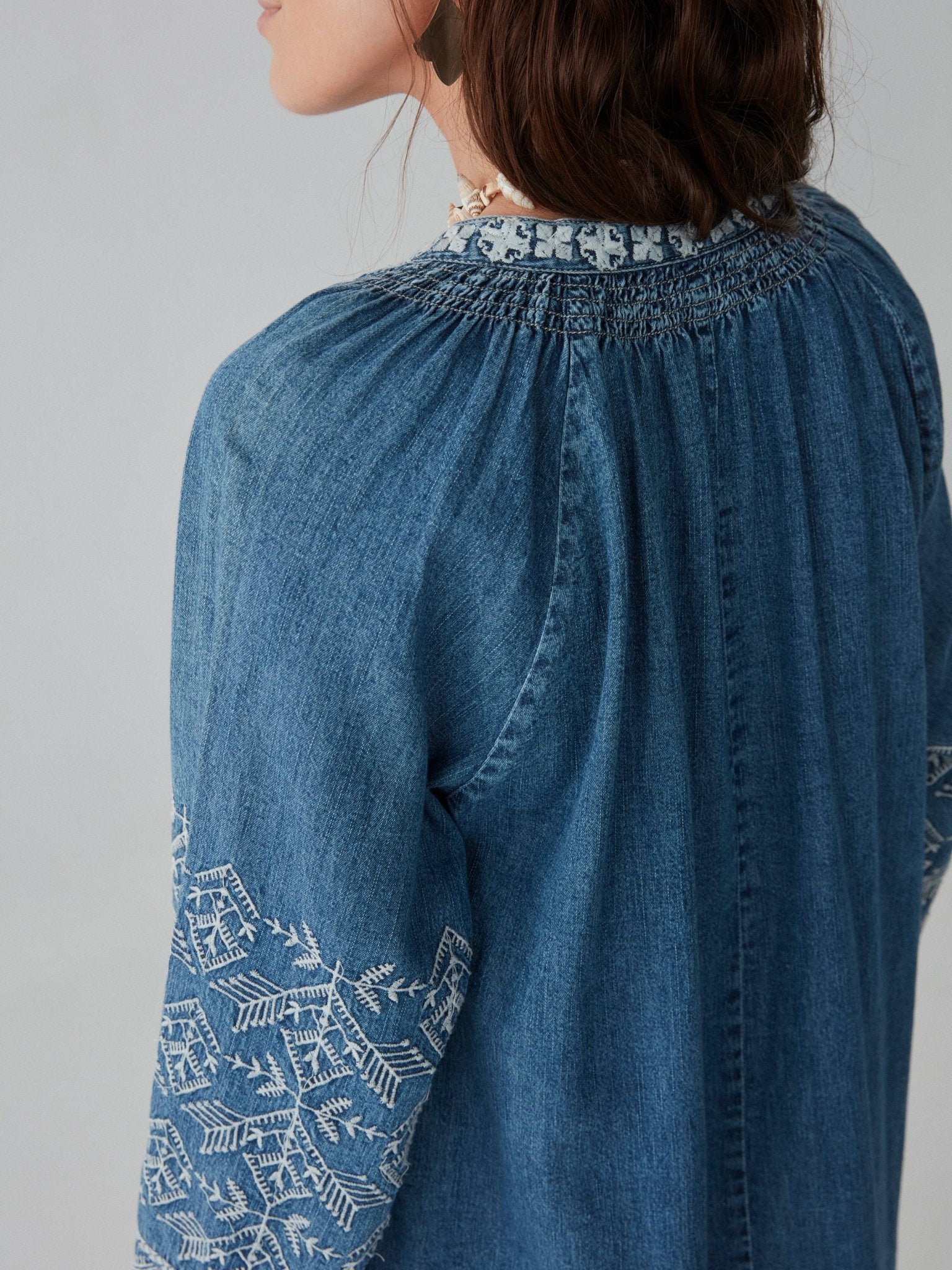 Emma Dress - Denim Romance - Maison Hotel