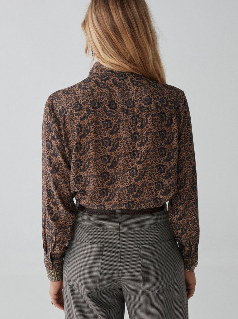 Etta Blouse - Black Pepper - Maison Hotel