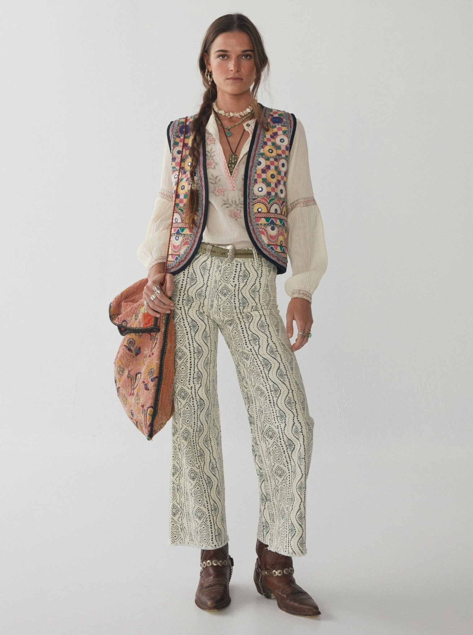 Franziska Blouse - Ischia Latte - Maison Hotel