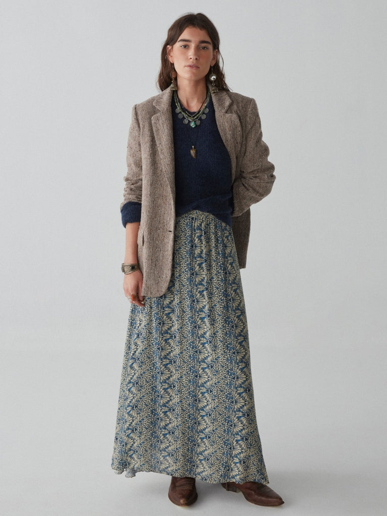 Ines Skirt - Lapis Lazuli - Maison Hotel