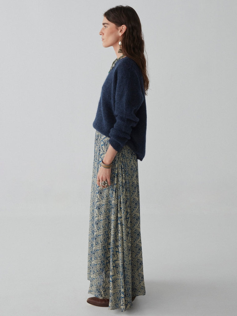 Ines Skirt - Lapis Lazuli - Maison Hotel