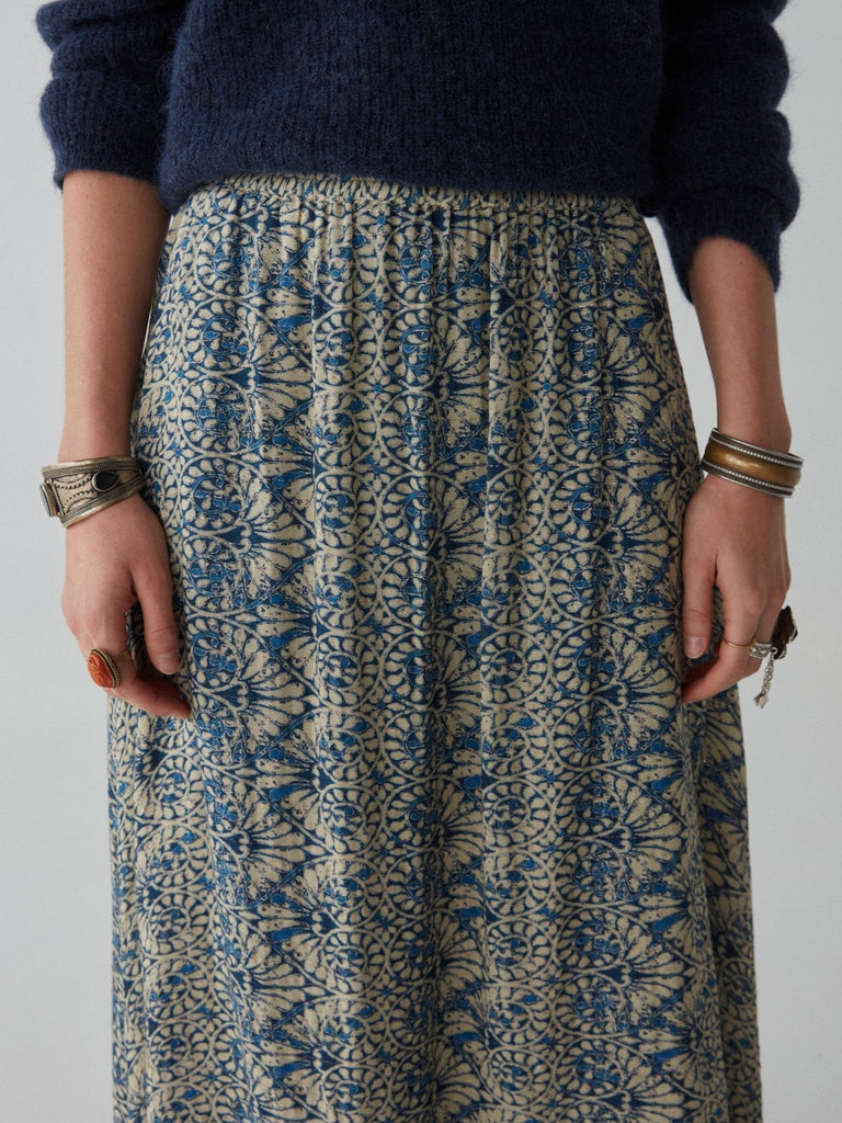 Ines Skirt - Lapis Lazuli - Maison Hotel