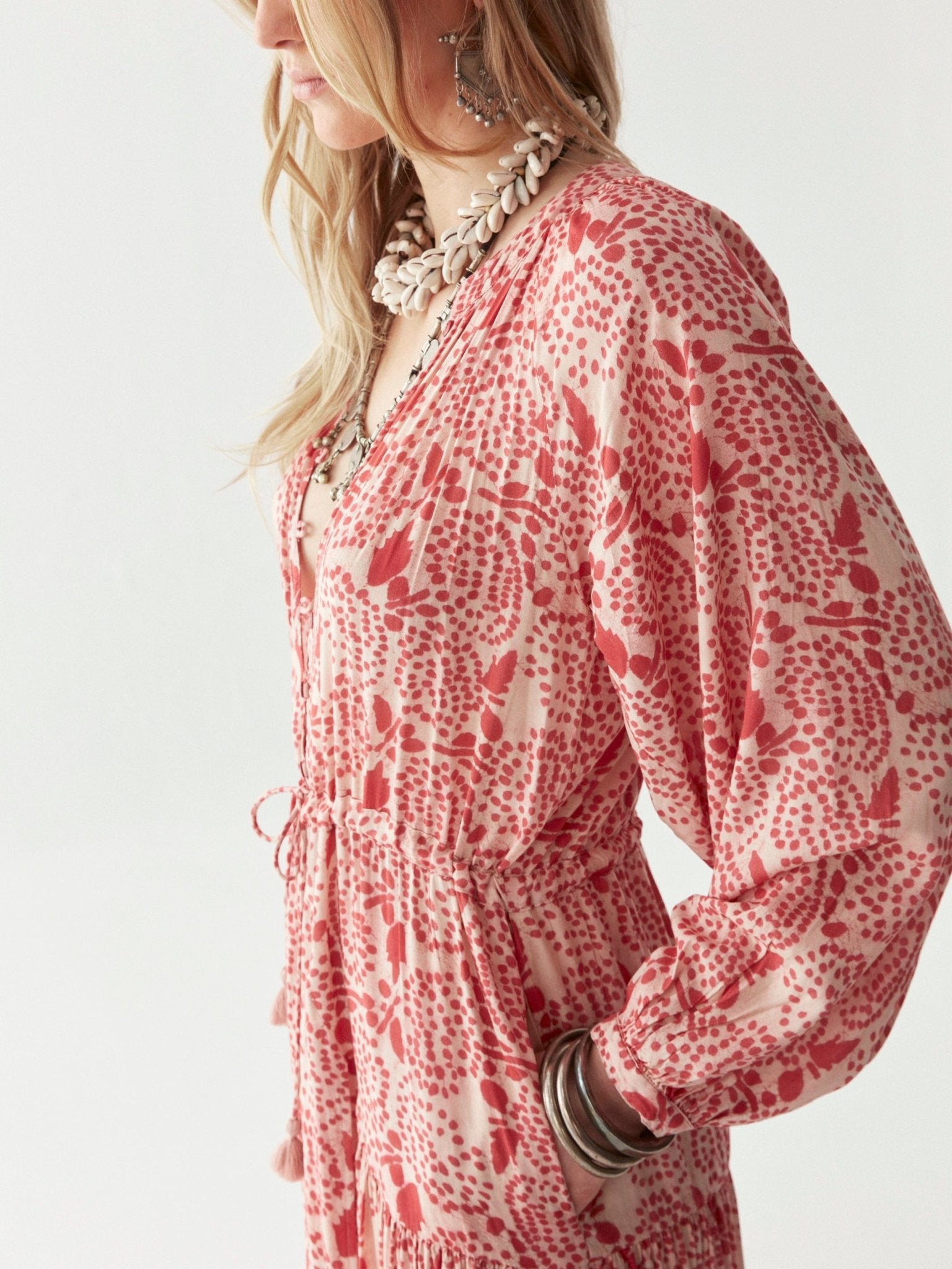 pink martini dress Pink Martini Scalloped Detail Dress Everyday Chic Boutique