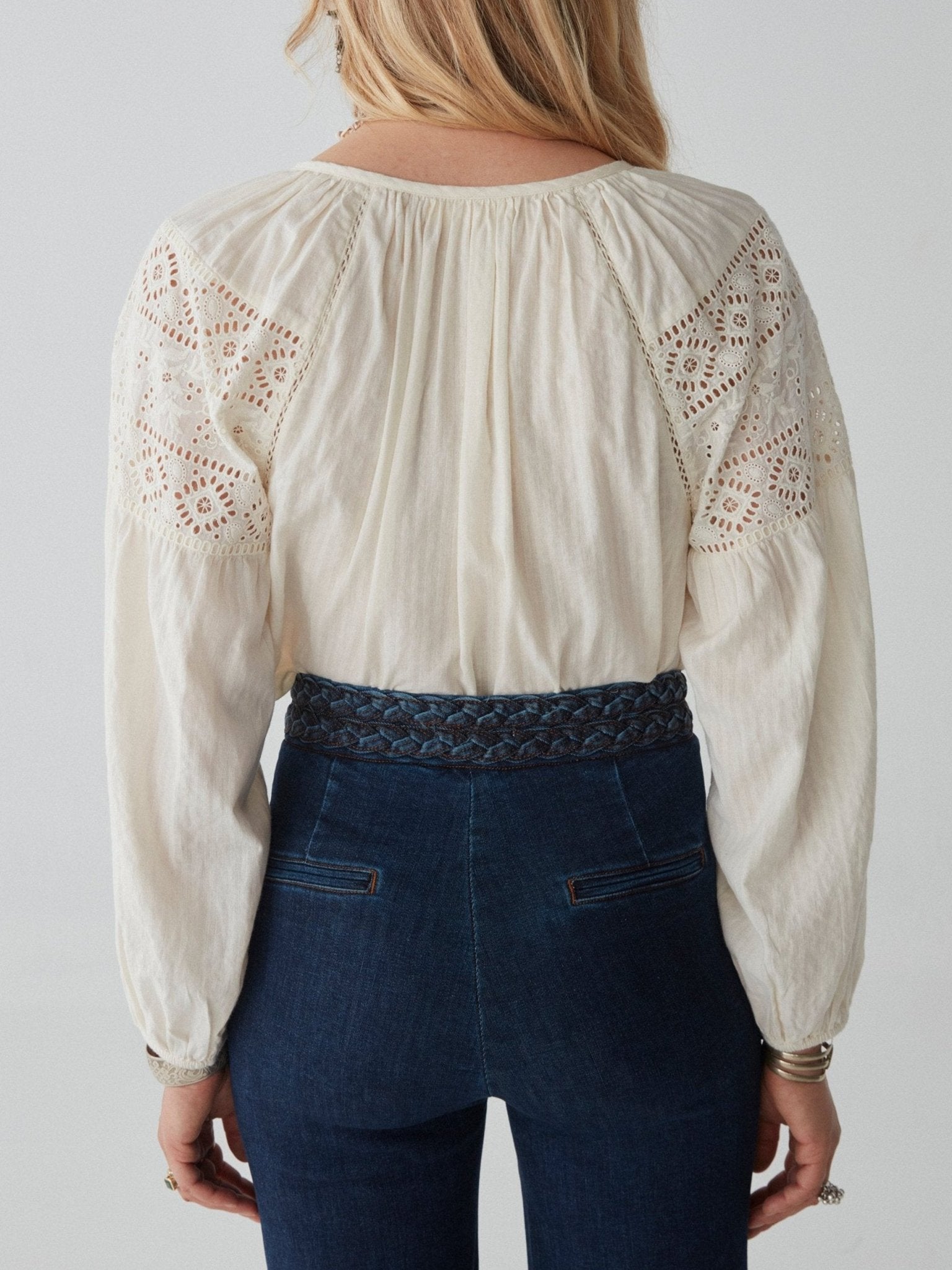Josephine Blouse - Broderie Merengue - Maison Hotel
