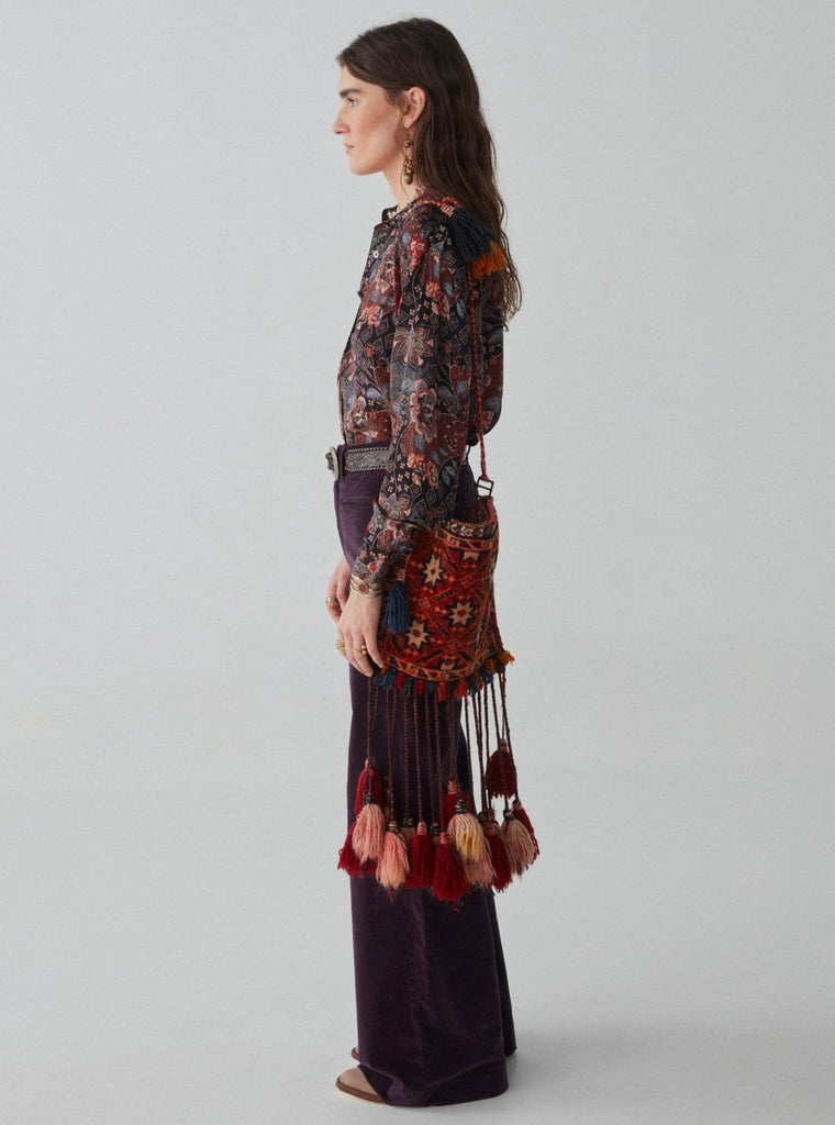 Kahlo Blouse - Jawaian Sunset - Maison Hotel