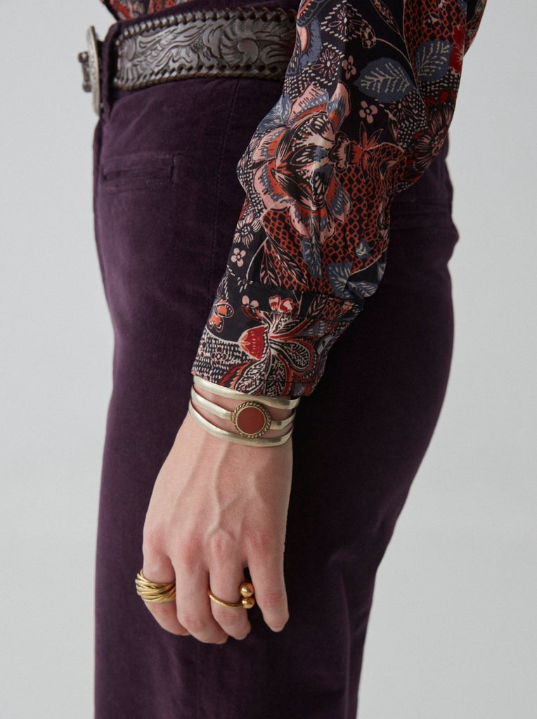 Kahlo Blouse - Jawaian Sunset - Maison Hotel