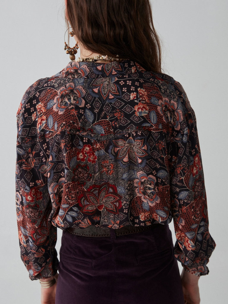 Kahlo Blouse - Jawaian Sunset - Maison Hotel