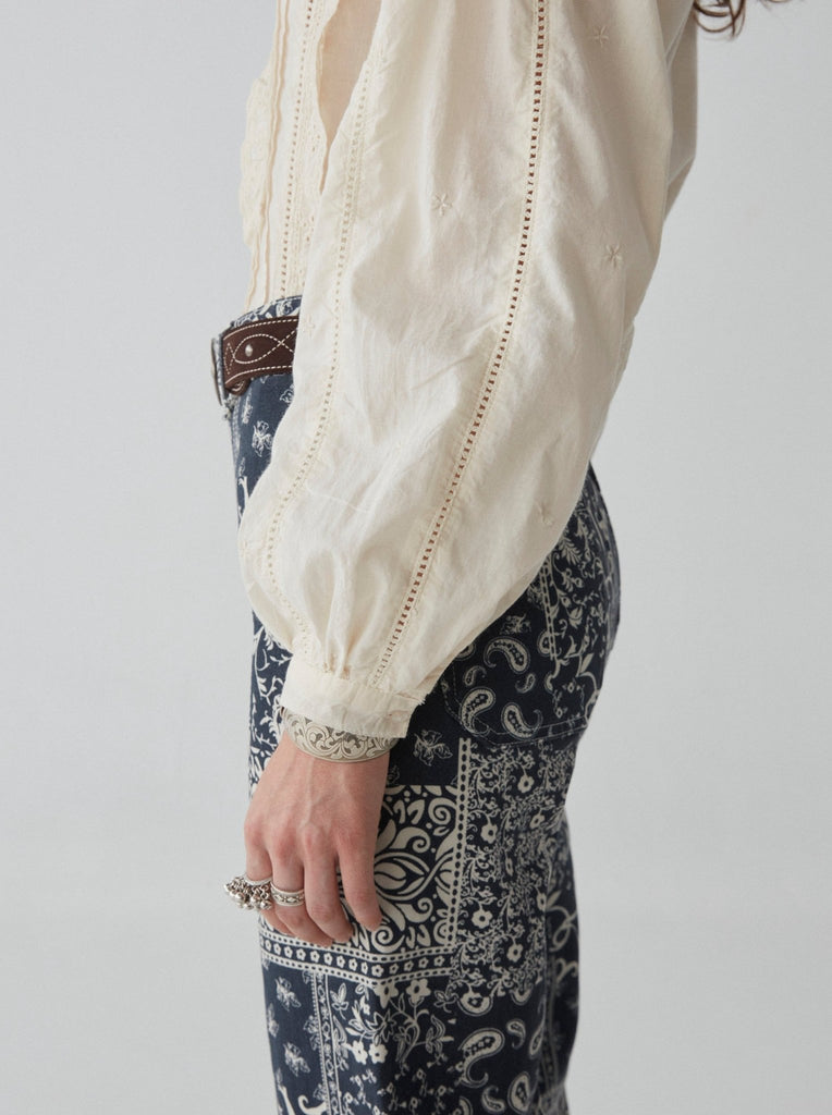Lily Blouse - Hamlet Ivory - Maison Hotel