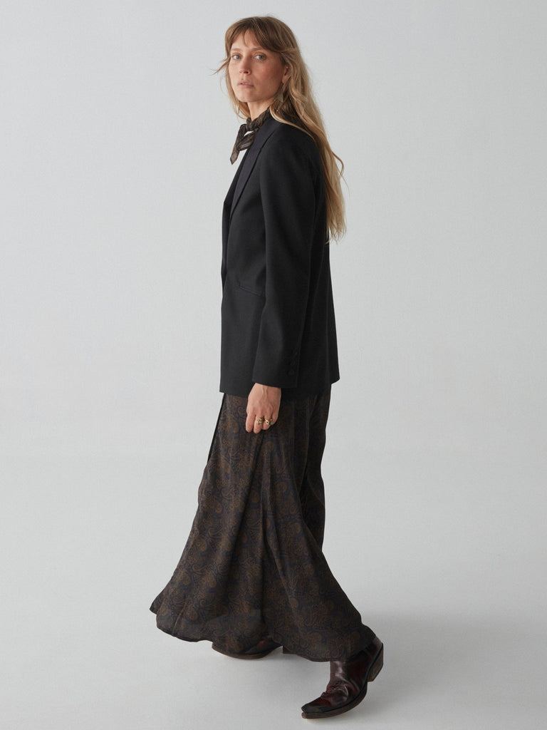 Lola Skirt - Cachemira Moutarde - Maison Hotel