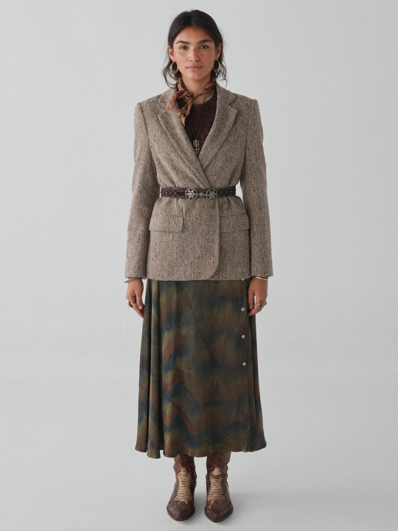 Magnis Skirt - Bright Sky - Maison Hotel