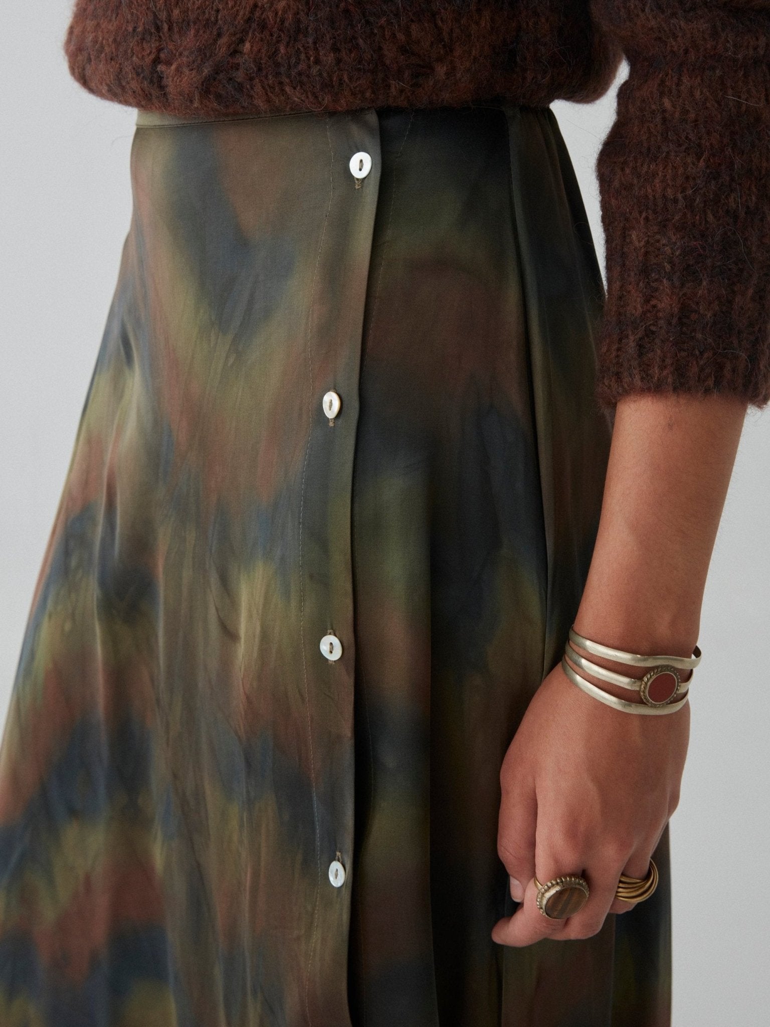 Magnis Skirt - Bright Sky - Maison Hotel