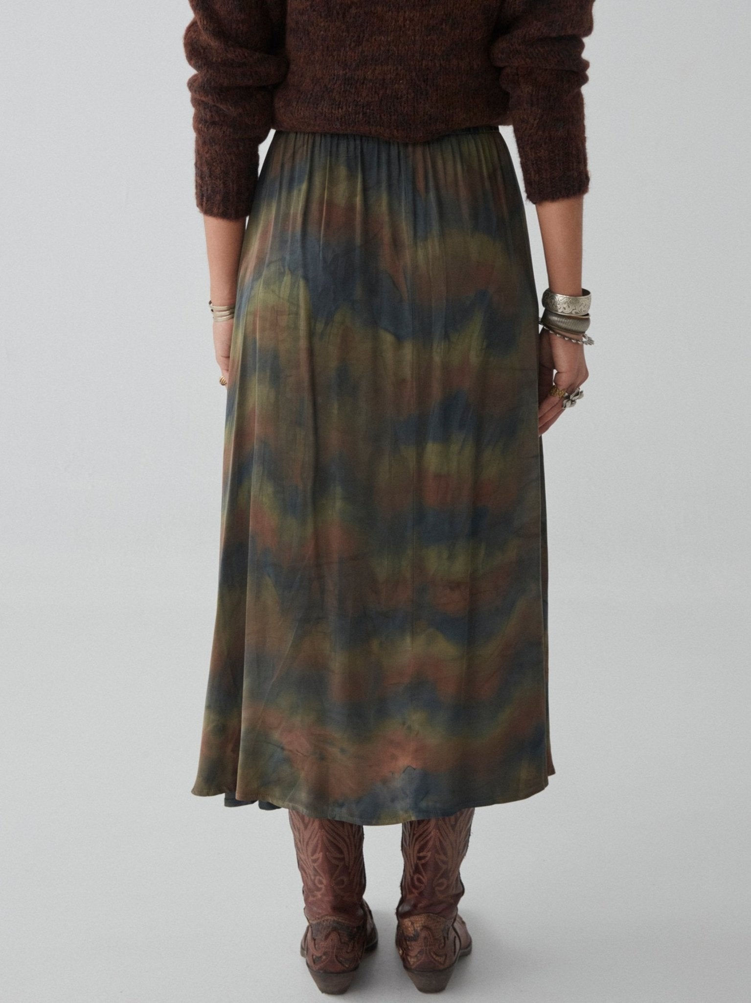 Magnis Skirt - Bright Sky - Maison Hotel