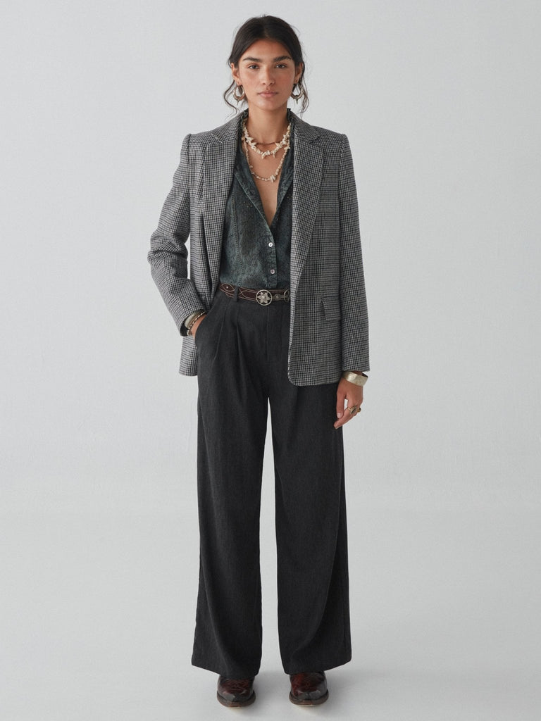 Mathilde Blouse - Gray Garden - Maison Hotel