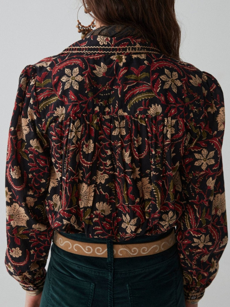 Mia Blouse - Botanic Anguria - Maison Hotel