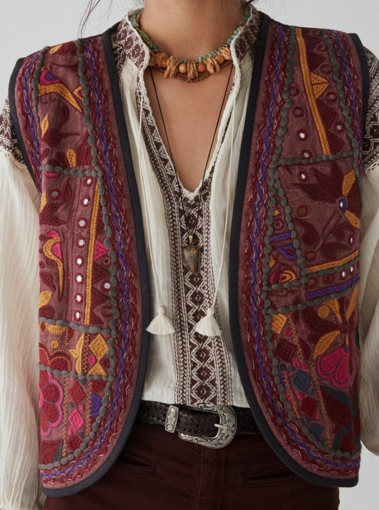 Payal Vest - Purshkar Grape - Maison Hotel