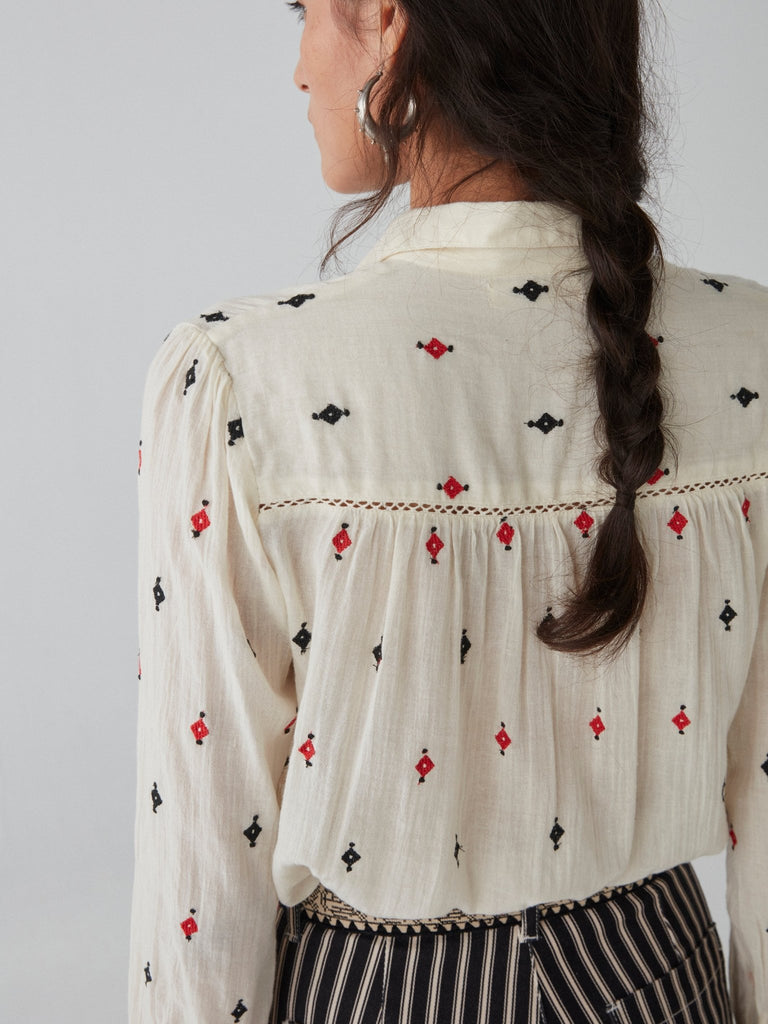 Phoebe Blouse - Bohemian Rhapsody - Maison Hotel