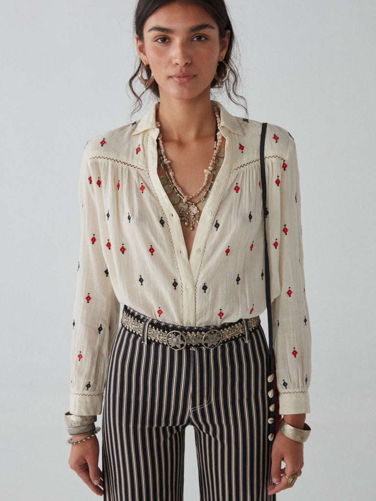 Phoebe Blouse - Bohemian Rhapsody - Maison Hotel