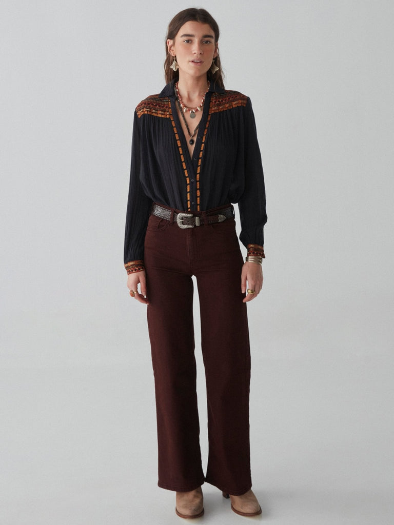 Phoebe Blouse - Mandawa Pomelo - Maison Hotel