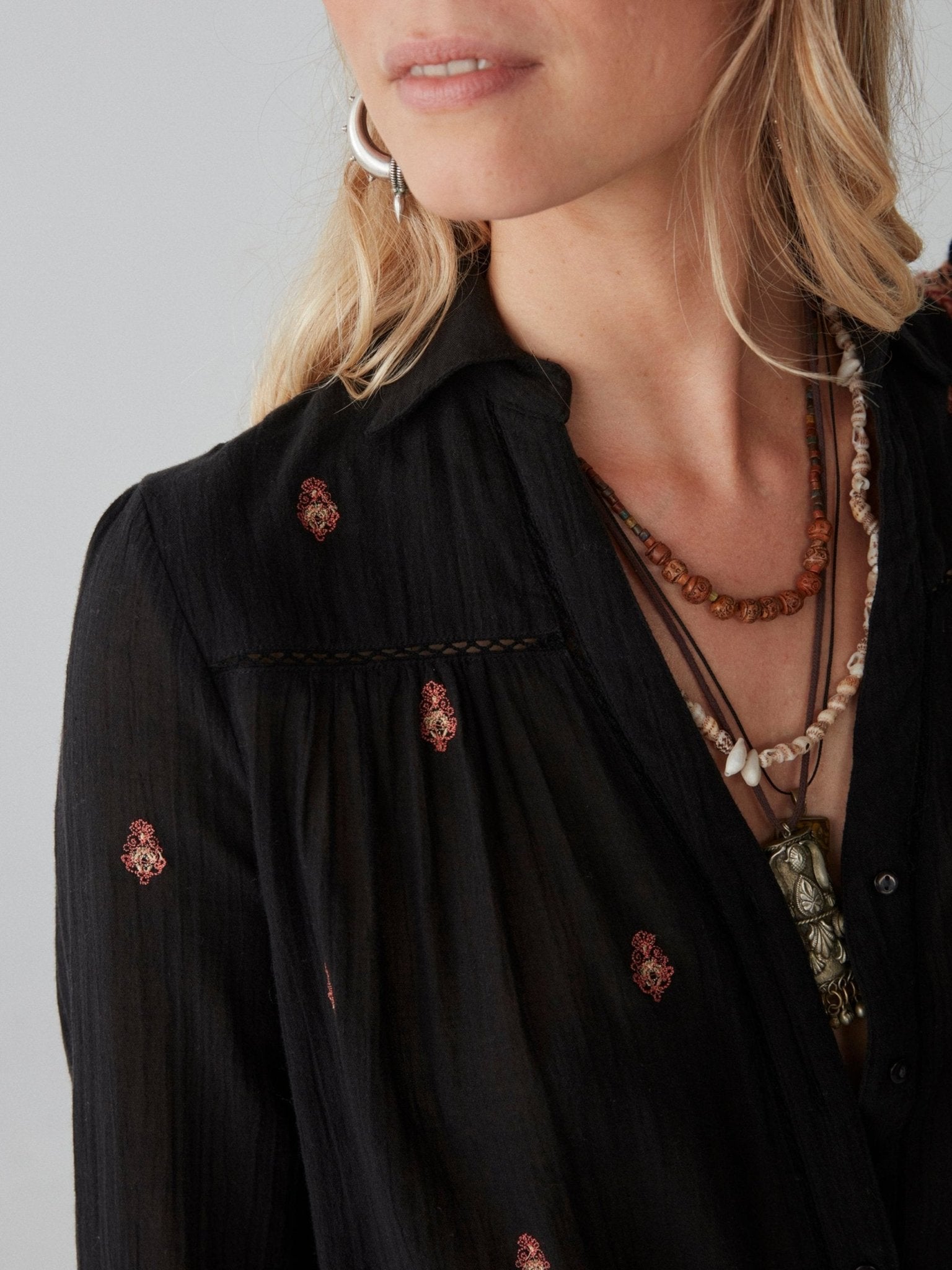Phoebe Blouse Petit Pois