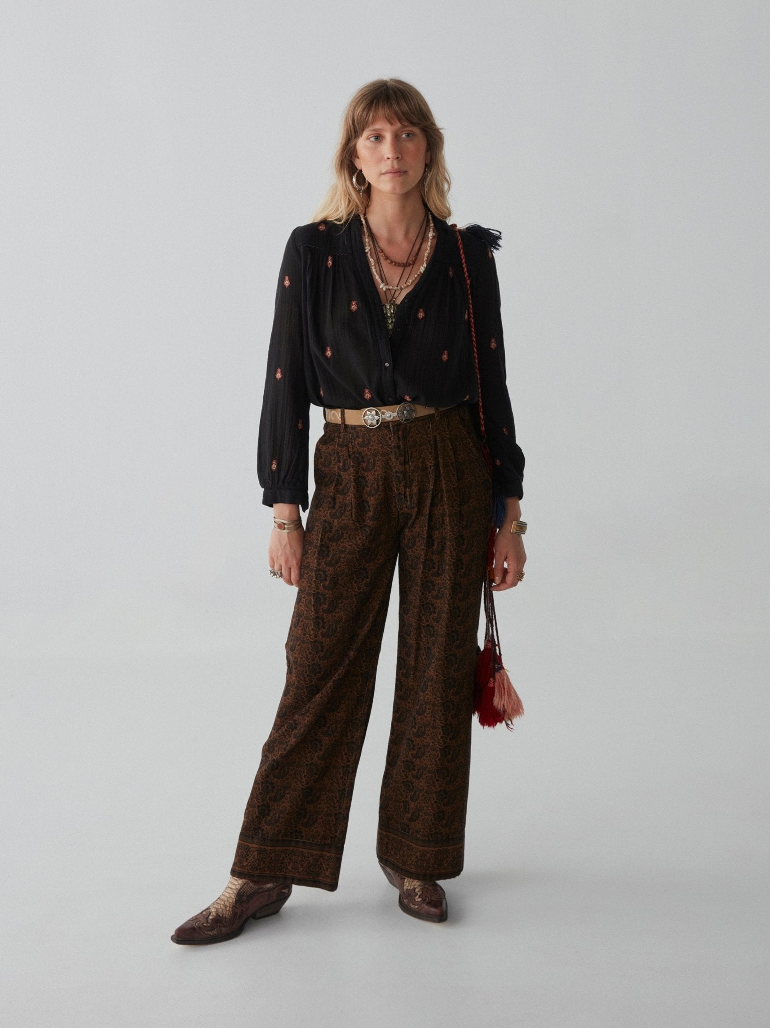 Phoebe Blouse Petit Pois