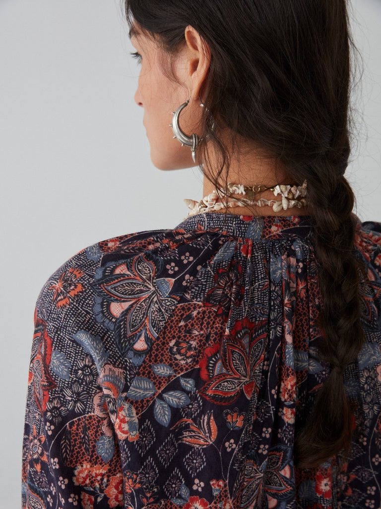 Sandrine Blouse - Jawaian Sunset - Maison Hotel