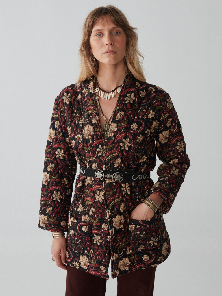Theodora Jacket - Botanic Anguria - Maison Hotel
