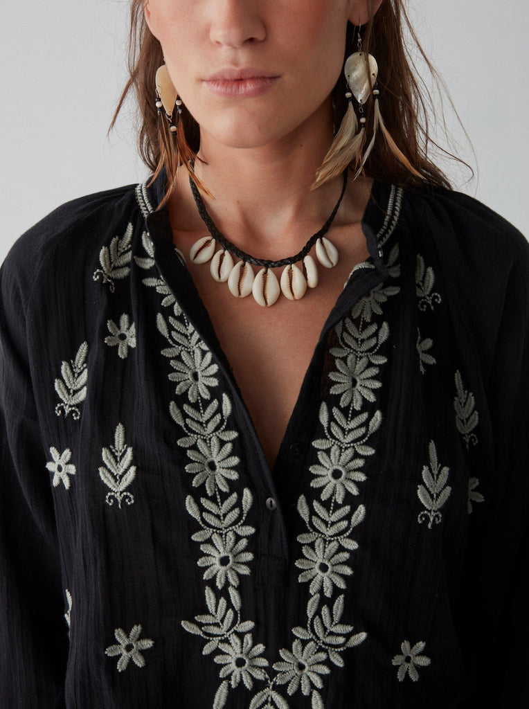 Tina Blouse - Lucciola Notte - Maison Hotel